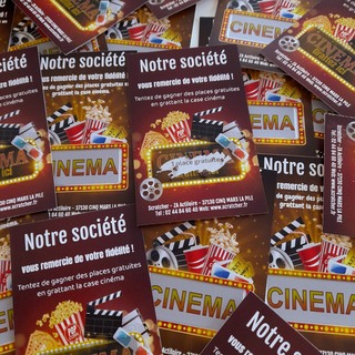 Scratch cards are an excellent way for cinema professionals to increase audience engagement, strengthen their brand, attract new viewers, and boost ticket sales. Scratch cards can offer benefits such as free tickets, discounts, snacks, exclusive premieres, meetings with actors, and much more. Scratch cards are an excellent way for cinema professionals to increase audience engagement, strengthen their brand, attract new viewers, and boost ticket sales. Scratch cards can offer benefits such as free tickets, discounts, snacks, exclusive premieres, meetings with actors, and much more.