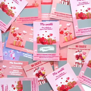 Customizable scratch-off ticket templates for Valentine's Day or for all your other love-themed card ideas. They will increase customer interest, encourage the purchase of products, and strengthen your relationship with them. Customizable scratch-off ticket templates for Valentine's Day or for all your other love-themed card ideas. They will increase customer interest, encourage the purchase of products, and strengthen your relationship with them.