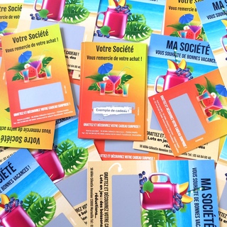Bars, cafes, and other beverage establishments can create effective promotional activities with our customizable scratch tickets. Customers are always looking for new experiences, and scratch tickets provide a playful and exciting way to grab their attention. Bars, cafes, and other beverage establishments can create effective promotional activities with our customizable scratch tickets. Customers are always looking for new experiences, and scratch tickets provide a playful and exciting way to grab their attention.